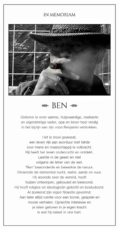 memoriam ben